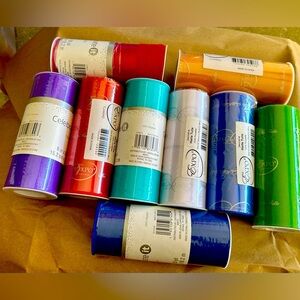 Lot of tulle multi color crafts Michael’s Celebrate It expo decorating